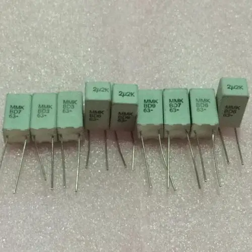 Nuova Svezia Evox Mmk Serie 2.2Uf 63V Condensatore Elettrolitico A Film Di Accoppiamento Febbre