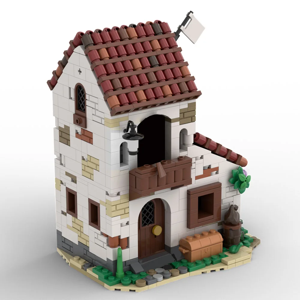 Moc Piratesed Island Imperial Fortired Outpost Barracuda Bay Empire Soldiers House Eldorado Fortress Castle Building Block Toy