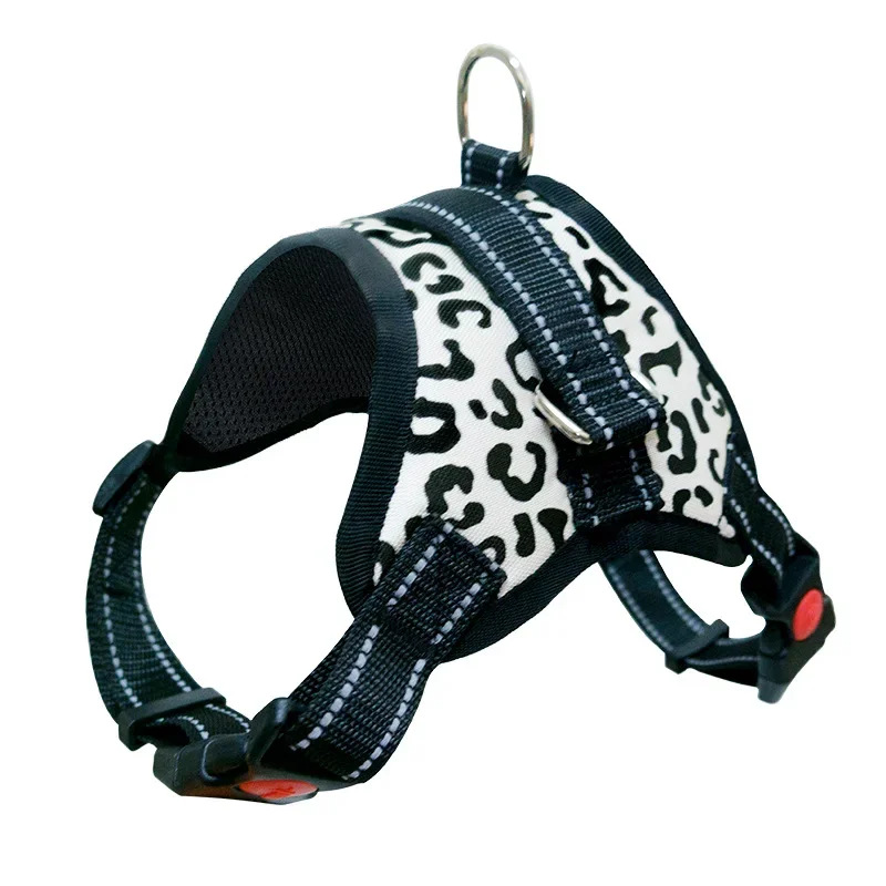 thumbnail image 1 of Arnés de nailon personalizado para perros, reflectante, transpirable, para perros pequeños y grandes, accesorios de entrenamiento para paseos al aire libre, 1 of 5