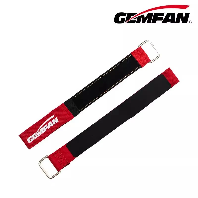 Gemfan Sangle Batterie LIPO 16x250mm Jaune/20x250mm Rouge pour FPV