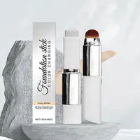 Fond de teint 2 en 1, liquide à couleur changeante, Base de maquillage hydratante longue durée, bâton dissimulant, maquillage pour novice 1