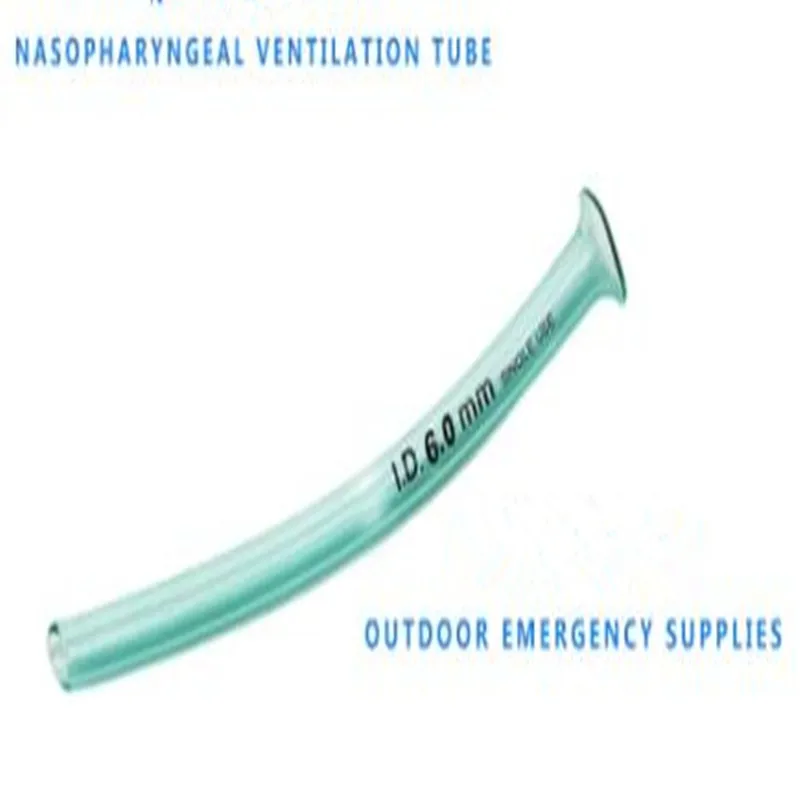

Outdoor Emergency Portable Nasopharyngeal Tube, Disposable Field Emergency, Green Vent Tube