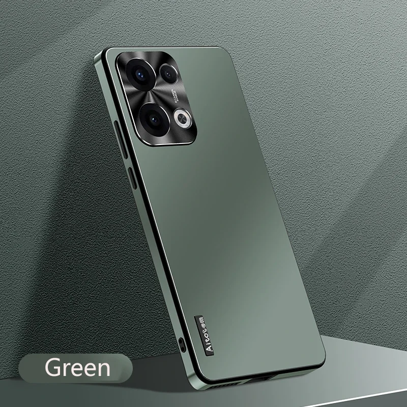 Sleek Metal Camera Full Protection Phone Case - Shockproof & Anti-Drop Soft Edge Bumper Cover