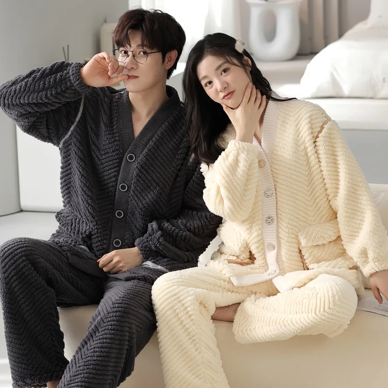 韓国人気 カップル ストライプ長袖 パジャマセット2color 2size 楽天市場】パジャマ ペア 長袖の通販