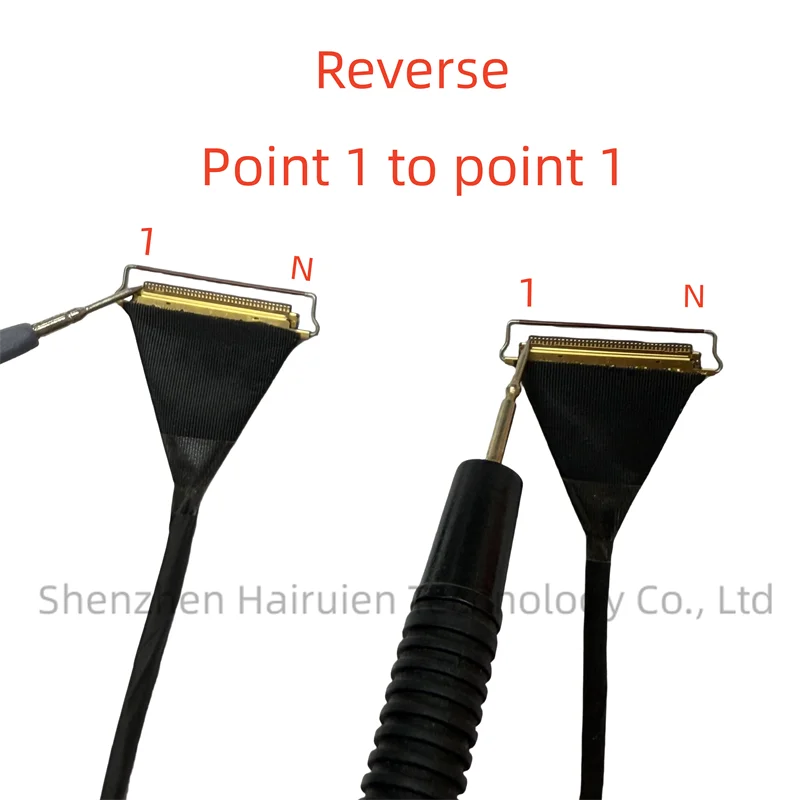Spot EDP Screen Wire 20454 40Pin 0.5mm Spacing Double Head Ring Testing Line Extremely Fine Coaxial Line