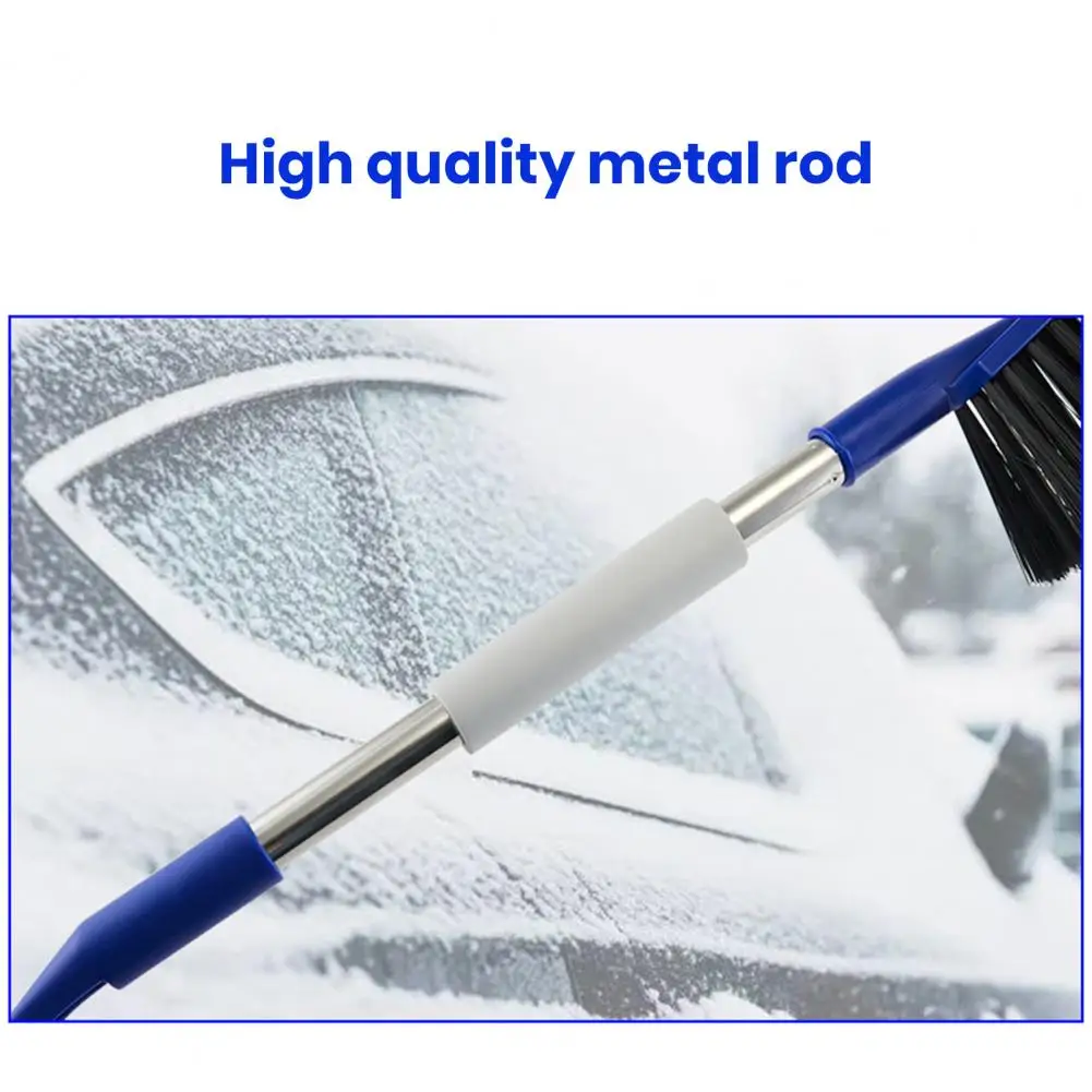 Solid Abs Auto Snow Shovel Multi-functional Snow Removal Tool Premium Car Brush Ice Scraper Durable Aluminum Alloy Handle