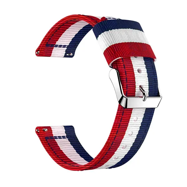 Canvas Nylon Bracelet - 20mm/22mm – Durable Wristband