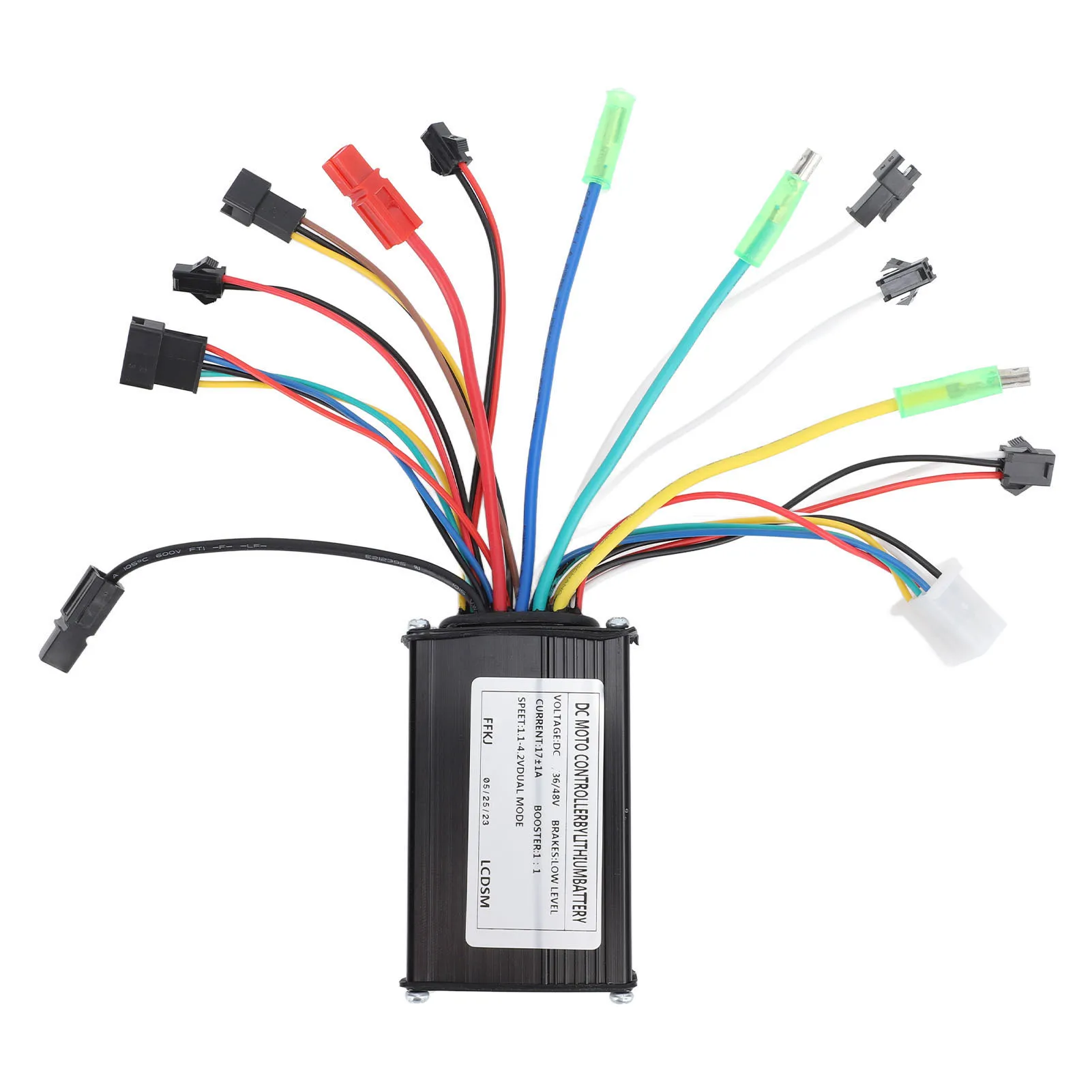 리튬 배터리 수정 세트 전기 컨트롤러 변환 키트, DIY 전기 자전거용 모터, 250W-350W