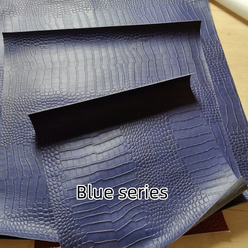 맞춤형 소가죽 양각 가죽 가방, 두께 1.2mm, 악어 패턴, 가죽 제품, DIY