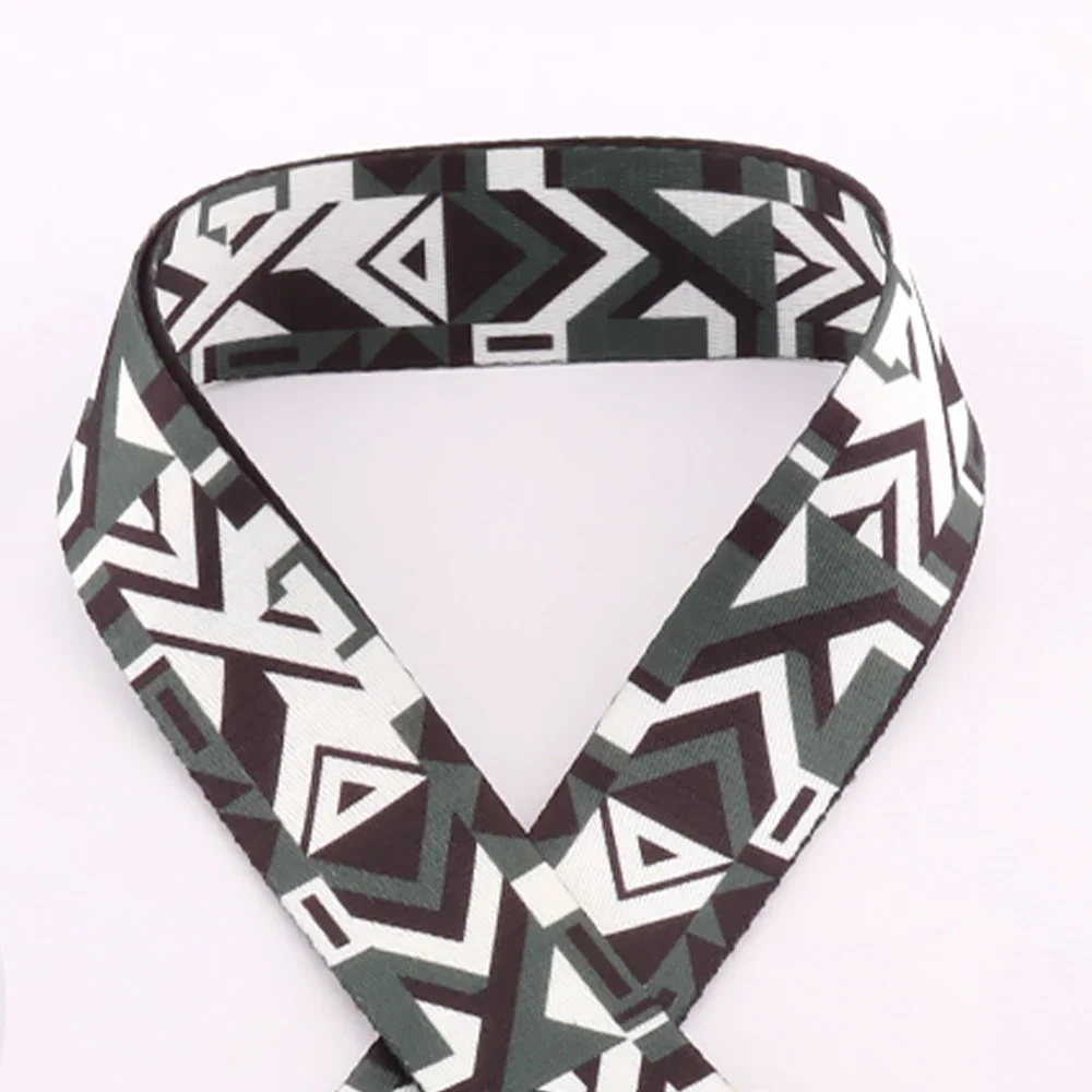 1/2/5 Yards 38mm Ribbon Bag Retro Wear Resistant Multicolored Jacquard Weaving Process Decoration Handbag Strap Printed Webbing