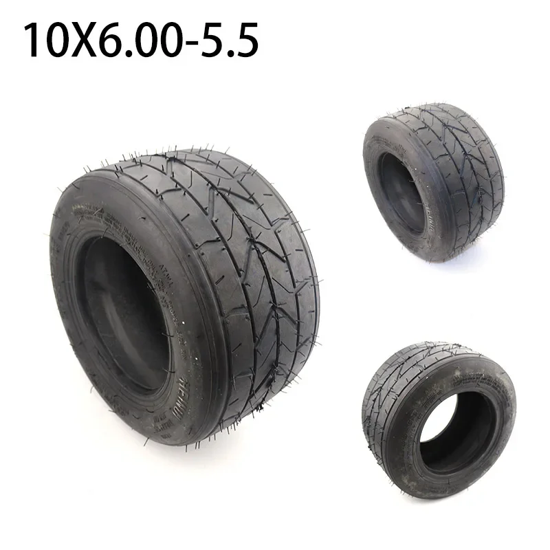 Electric car tire 10x6.00-5.5 inch vacuum refitted 6 round running