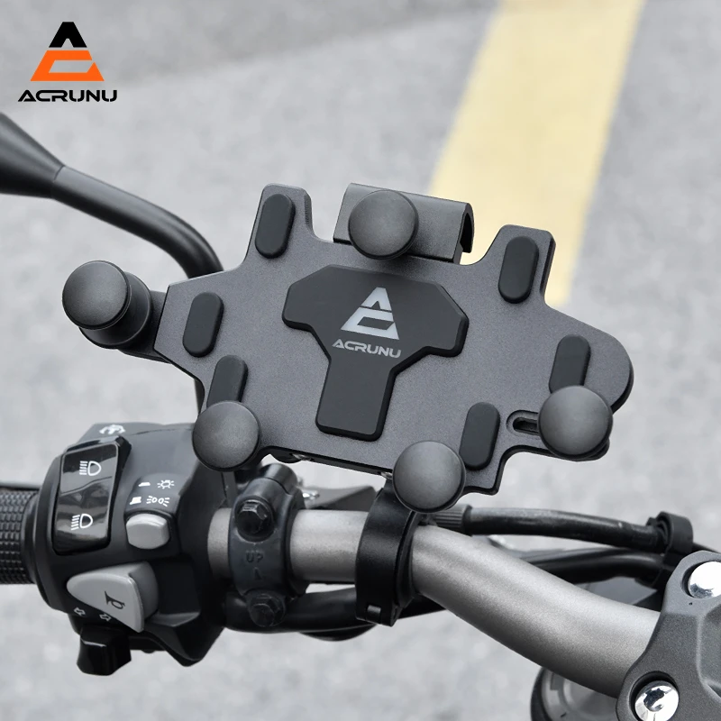MotorcyclePhoneHolderAluminumMobileSupportfortheMotorcycle