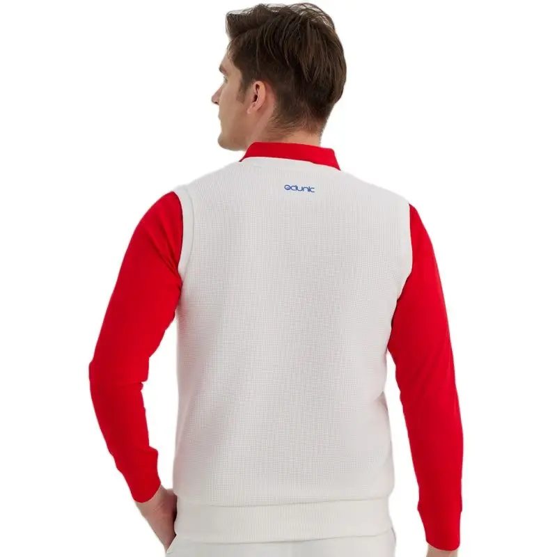 Autumn Winter Golf Vest Men Women V-neck Sleeveless Couple Sweaters Vests Breathable Quick Dry Slim Casual Sports Waistcoat