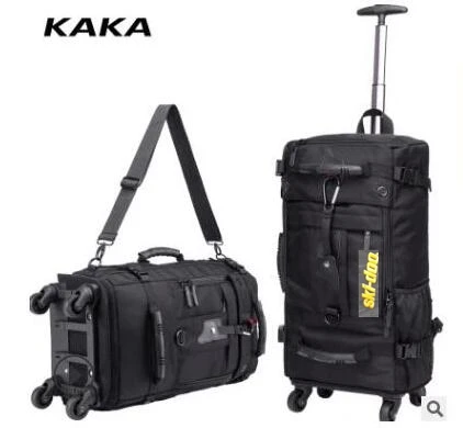 

Men 50L Travel Luggage Bag on wheels Men Wheeled Backpack Carry On Hand luggage Rolling luggage Travel Trolley Bags on wheels