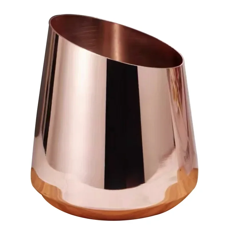 6L Ice Bucket Bar Wine Column Supplies Large Stainless Steel Ice Bucket Thickened Metal Dry Cooling Barrel