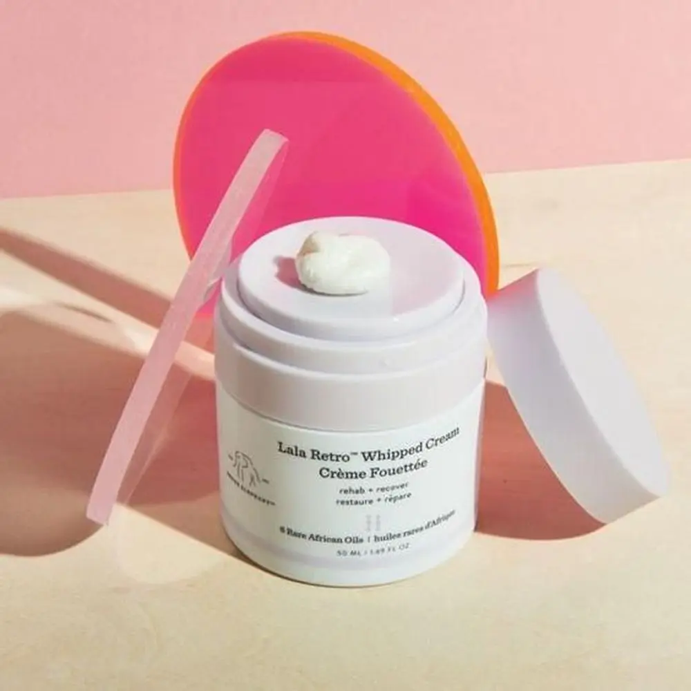 

Drunk Elephant Lala Whipped Cream 50ml Whipped Skin Care Face Cream Purple Moisturizing Oil-control Nutritious make up