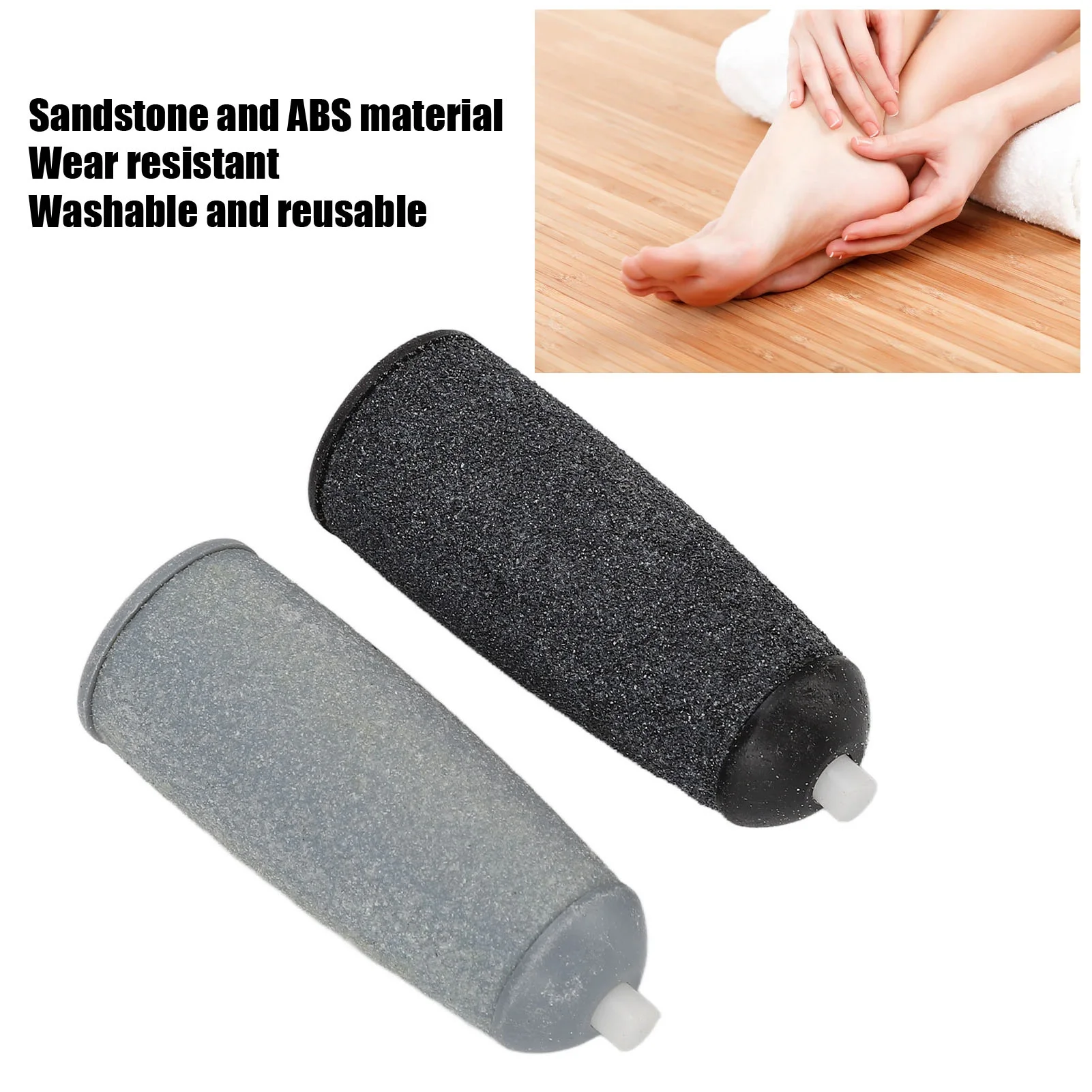 10pcs Replacement Roller Head Coarse Fine Refill Heads Accessory For Electric Foot Callus Remover Replacement Roller Refill Head foot callus shaver
