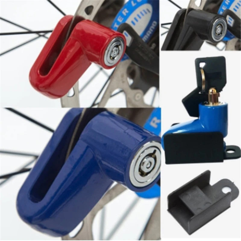 Description Picture 2 of itemBicycle Lock Electric Vehicles Locks Anti-Theft Wheel Brake Lock Portable Outdoor Bike Riding Padlock Security Accessories