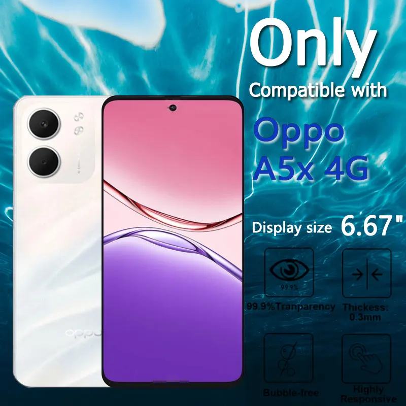 High-Quality Tempered Glass Screen Protector - 9H Hardness, Anti-Scratch, Case-Friendly, Anti-Fingerprint