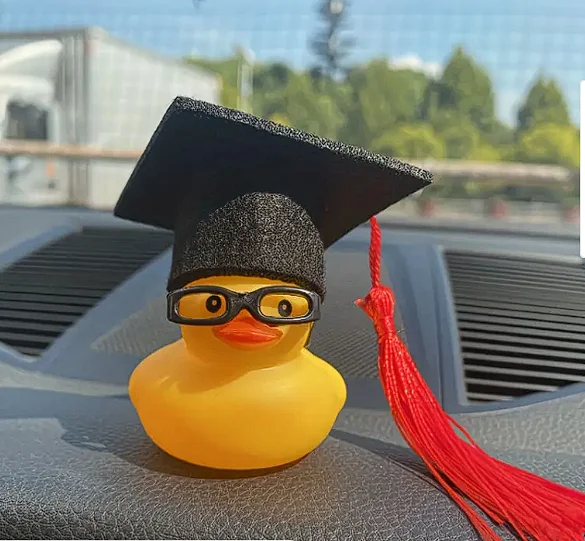 Quirky Rubber Duck Car Dashboard Decoration Gift