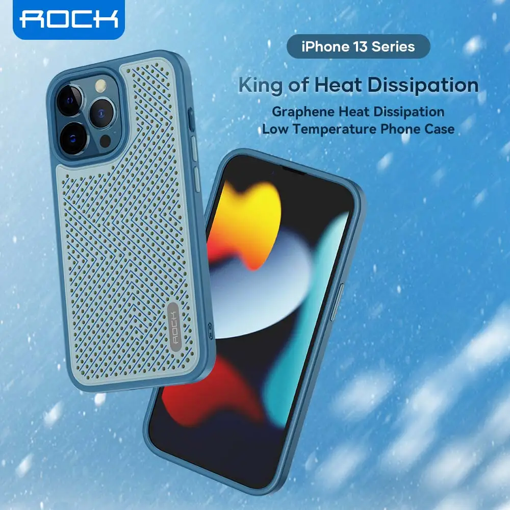 ROCK Graphene Heat Dissipation Case For iPhone 13 Pro Max Cover
