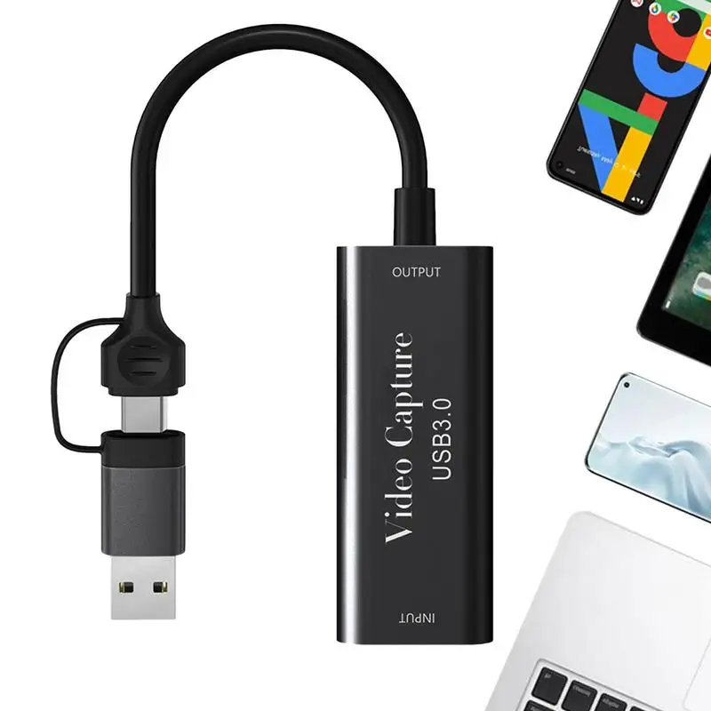 휴대용 비디오 녹음기, 오디오 비디오 녹화 카드, 견고한 범용 USB 3.0 캡처 장치, 안정적인 1080p