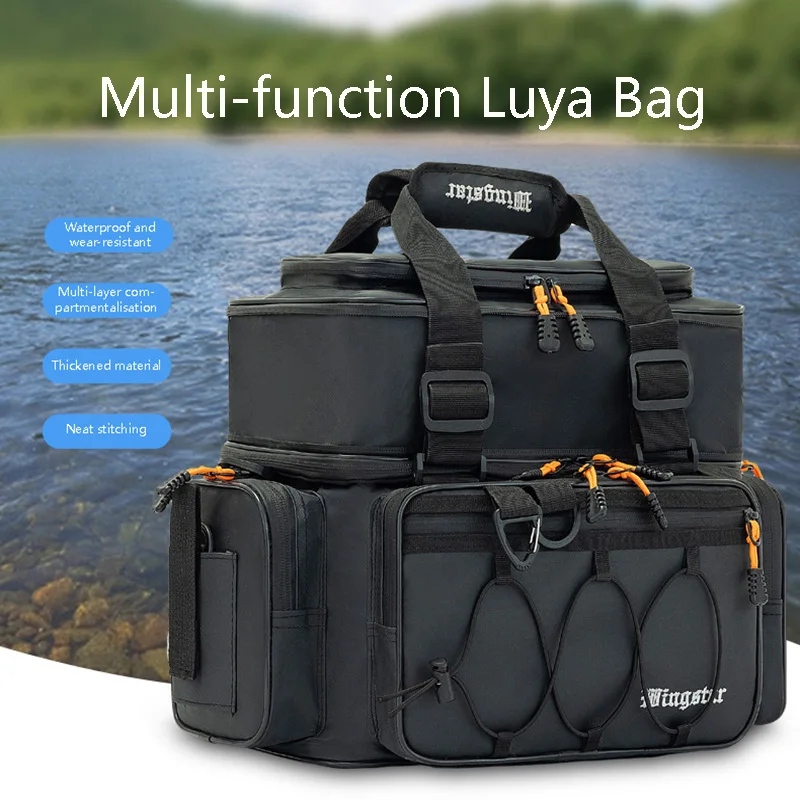 Sac de rangement pour leurres de pêche Spinner
