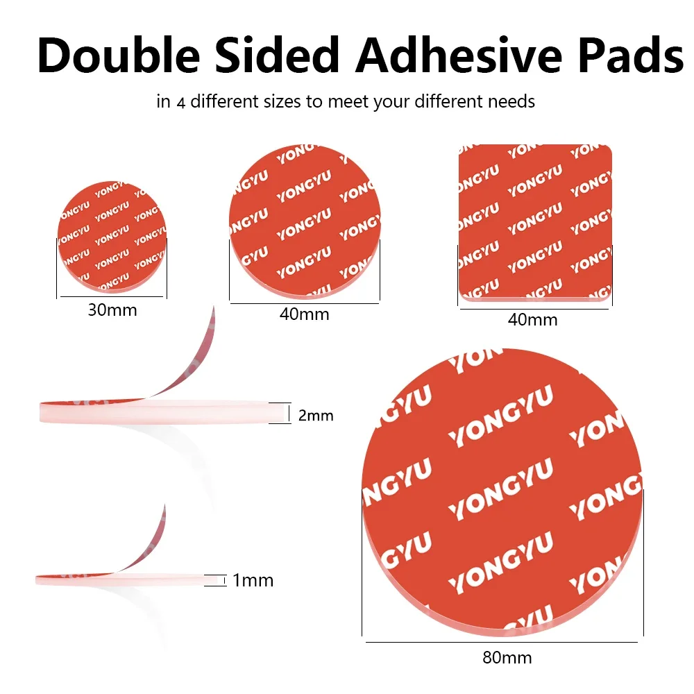 Sticky Adhesive Pad Replaceent For Car Dashboard Agnetic Phone Ount