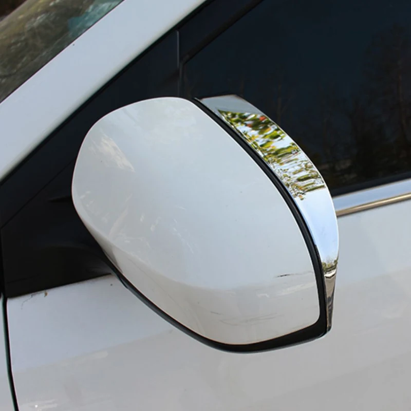 Car Rearview Mirror Rain Eyebrow Frame Cover Trim Car Styling Accessories for Byd Atto 3