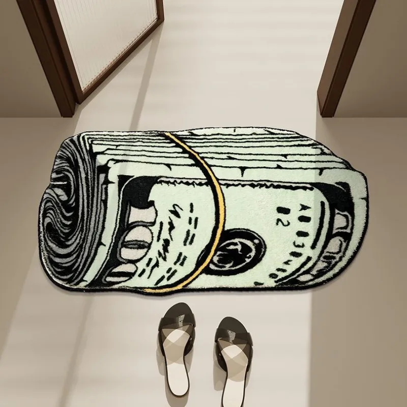 AlfombrasconpatrndedineroendlaresFelpudodeentradapara