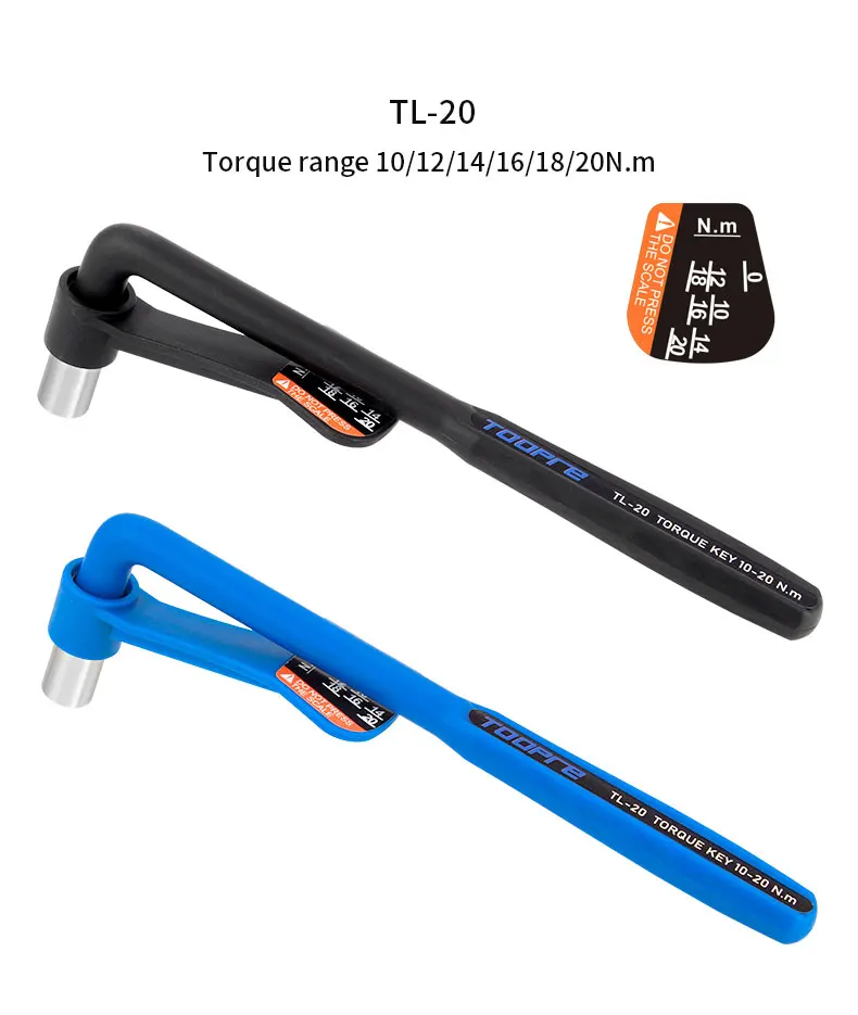 Toopre Fahrrad tragbarer Drehmoments chl üssel Innen sechs kant 10-20nm hochpräzises Drehmoment Werkzeugs atz Fahrrad zubehör – Detail 6
