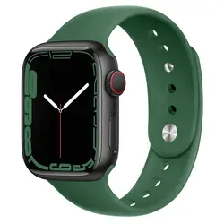 Premium Silicone Strap for Apple Watch - Versatile and Stylish Bracelet Replacement (Clover)