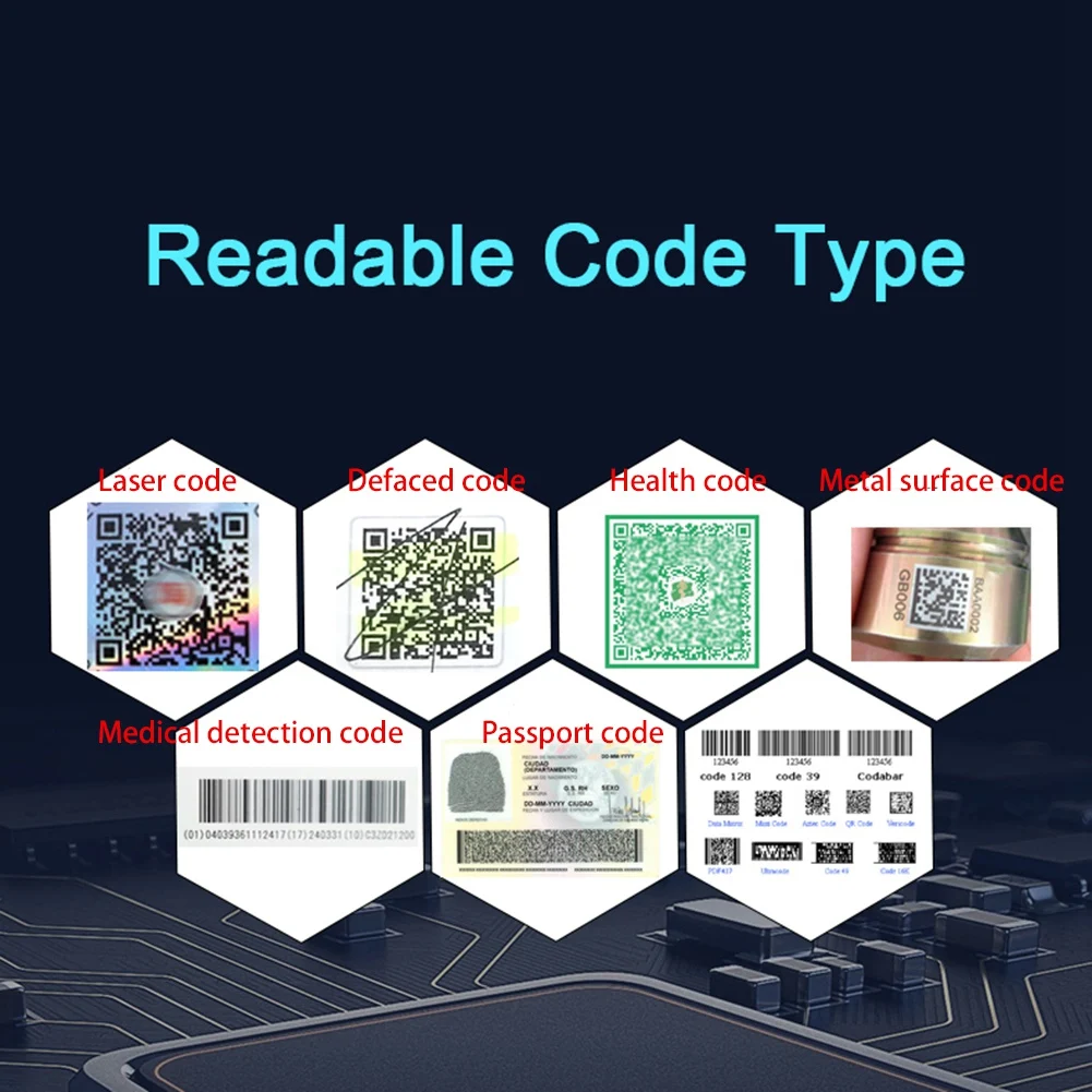 새로운 GM77 640X480 CMOS DC5V USB UART 인터페이스 1D 2D 바코드 QR 코드 스캐너 모듈 리더, 여권 코드 판독 가능