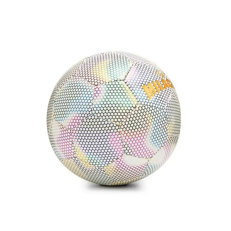 

Reflective Light Up Football Game Training Football Night Ball Luminous Glow Football For Kids Adults Teens Girls And Boys