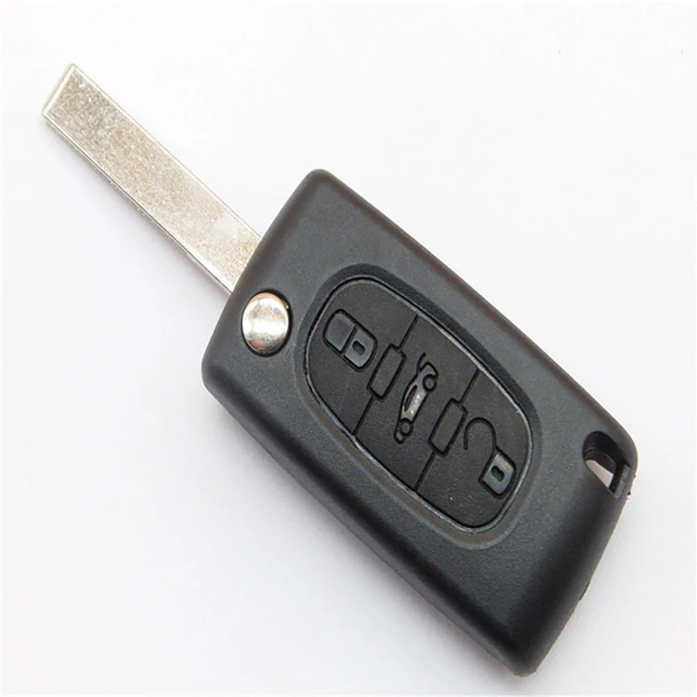 

Чехол для автомобильного ключа Autodoxxsi, складной чехол с 3 кнопками и дистанционным управлением для Citroen C2, C3, C4, C5, C6, XSARA