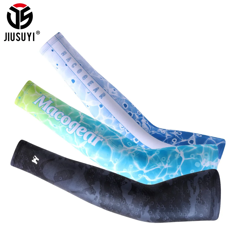 

Summer Outdoor Arm Sleeves Men Women Running Sun Protection Sleeve Covers Cooling Arm Warmers Golf Climbing Fishing Anti-UV Gear