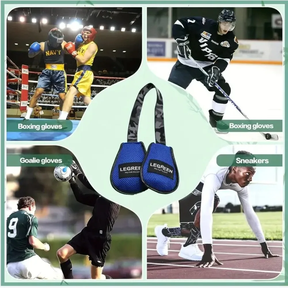 1 Pair Natural Boxing Gloves Deodorizing Bamboo Charcoal Bags Portable Multipurpose Glove Maintenance Bags Reusable Durable