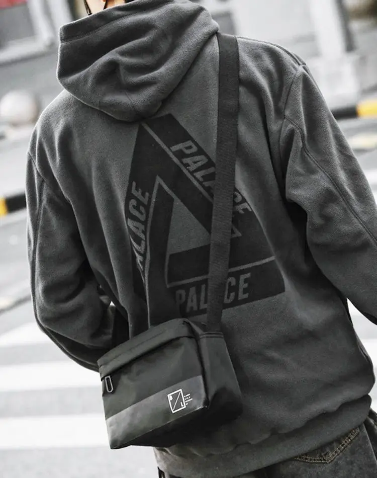 

Unisex Youth Student Trendy Fashion Outdoor Crossbody Bag Japanese Mini Shoulder Chest Bag Nylon Bag