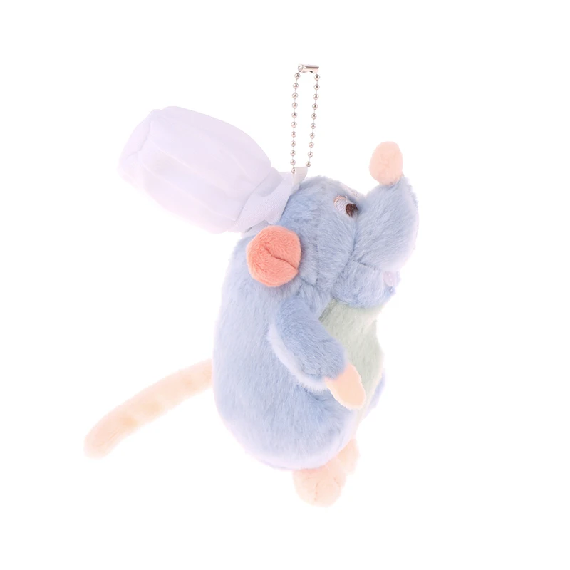 Cute Ratatouille Pendant Plush Toy Doll Keychain Mouse Chef Plush Stuffed Dolls Keyring Backpack Charms Girl Bag Car Decor Gifts plush toy plush doll plush keychain key chain backpack decoration