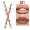 Face Secret Waterproof Liners Makeup Lipliner 12 Colors Matte Velvet Lipstick Pen / Liptint Long Lasting Waterproof Lip Tint 1
