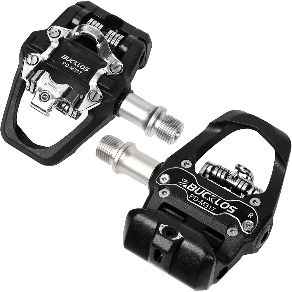 Bicycle Pedal Dual Function MTB Road Bike Self-locking Pedal with