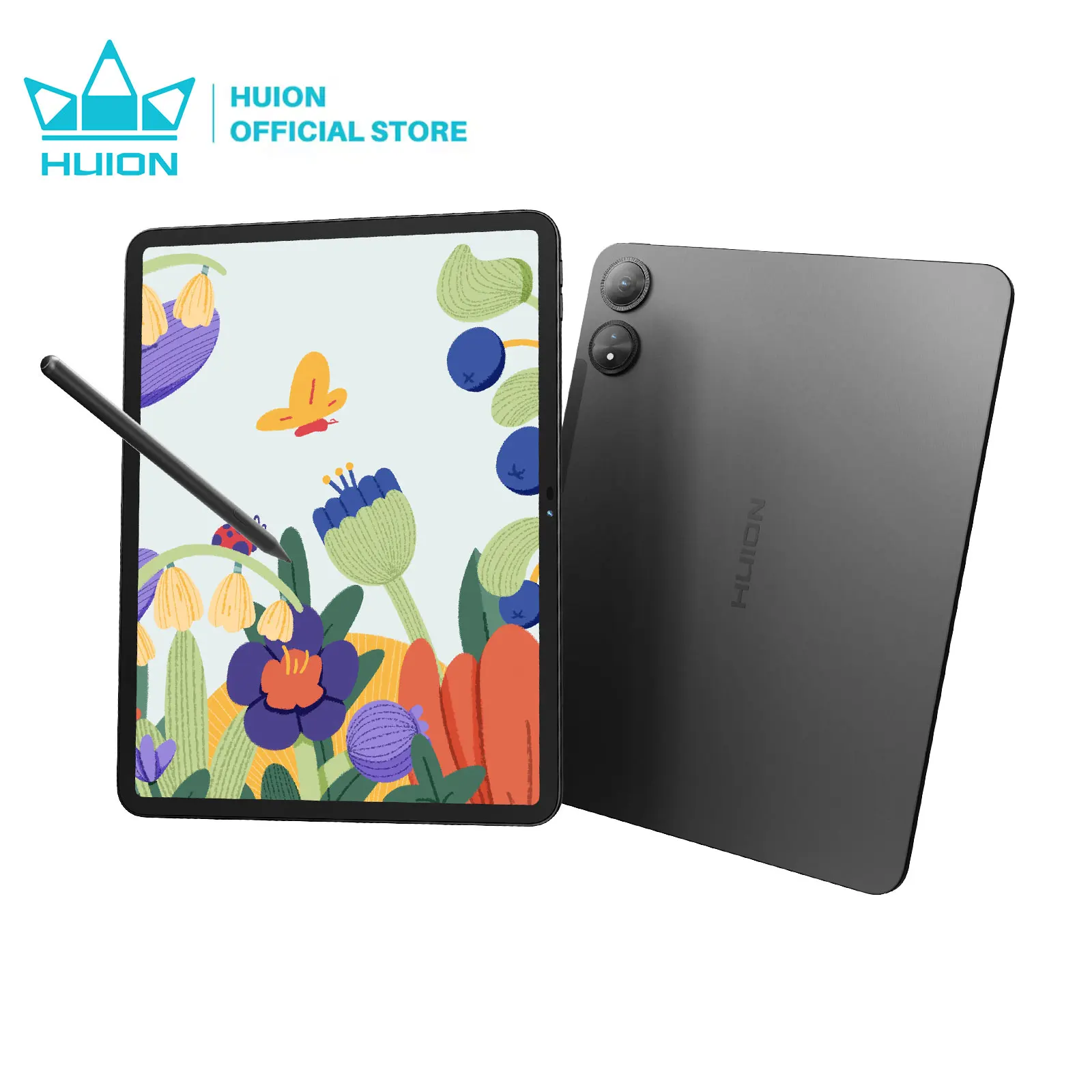 HUION Kamvas Slate 13 Drawing Tablet 12.7inch Tablet Android 14 8GB+256GB RAM 10000mAh with H-Pencil Graphics Tablet Art Design HUION Kamvas Slate 13 Drawing Tablet 12.7inch Tablet Android 14 8GB+256GB RAM 10000mAh with H-Pencil Graphics Tablet Art Design