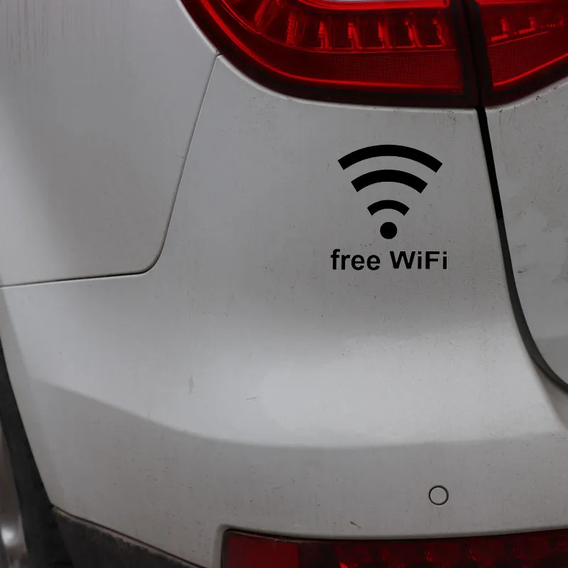 Рисунок 5 - Бесплатная wi-fi высекающая виниловая