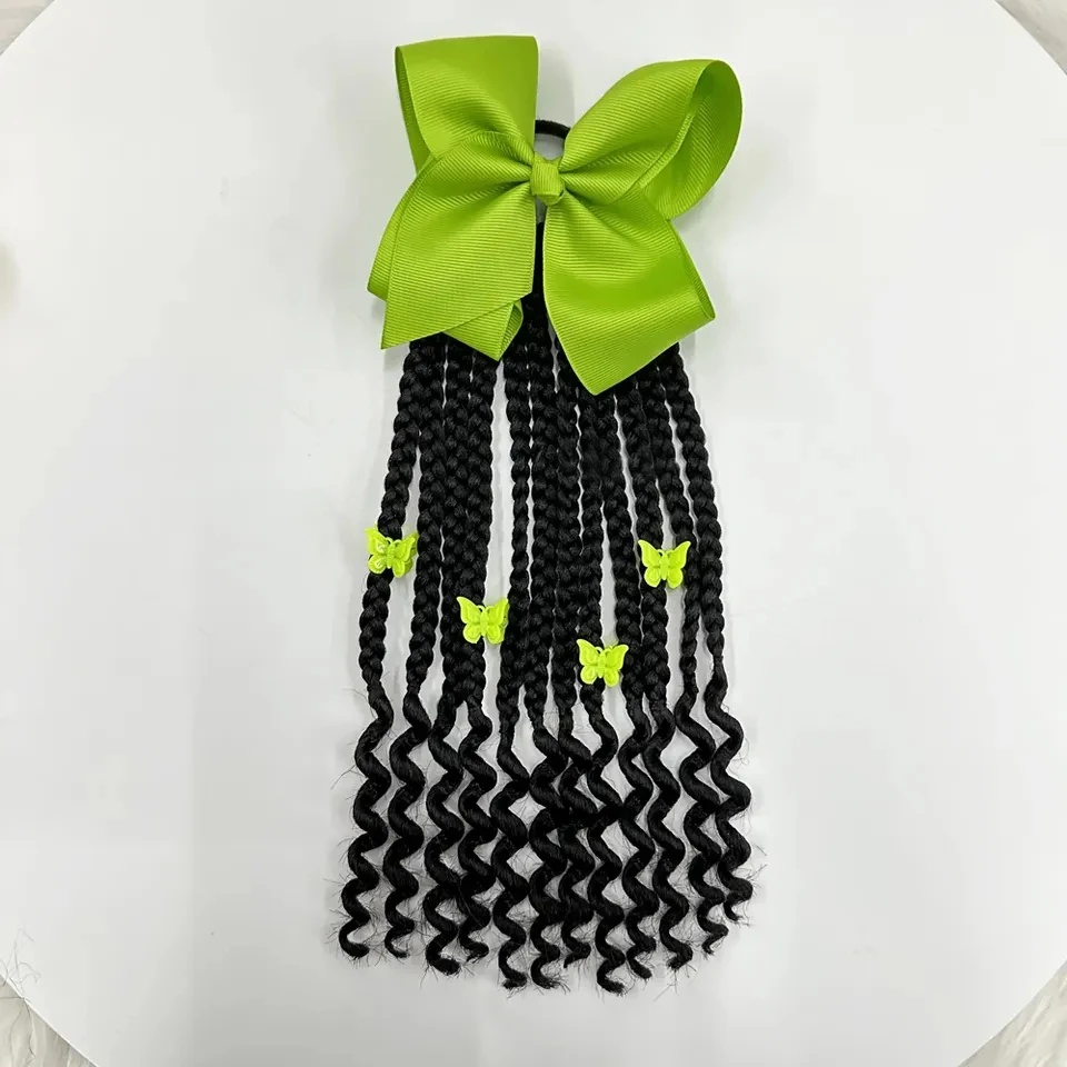 5pcs/Pack Black Quick Beader for Loading Beads on Braids Tool with 100pcs  Rubber Bands for Kids Girls Hairstyle Ponytail Make - AliExpress