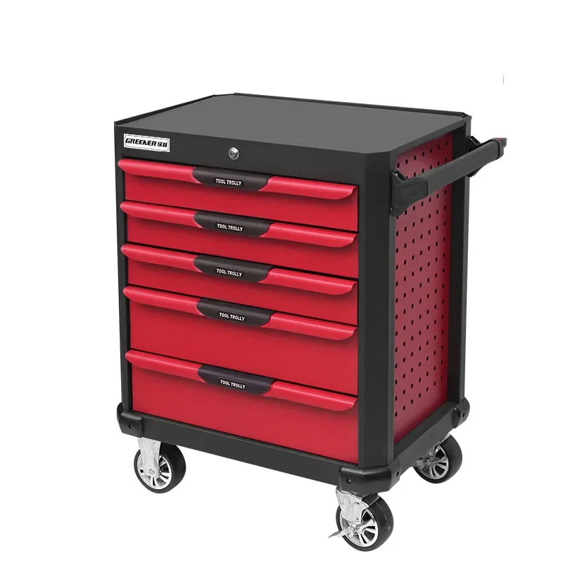 Storage Trolley Tool Cabinet Garage Organizer Workshop Mechanical Complete Screws Tool Cabinet Professional Tool Arrangement 4