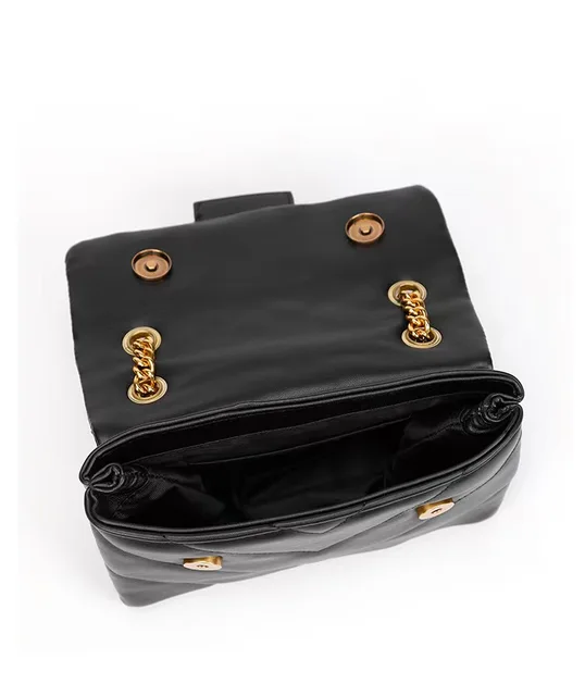 Luxury Fashion Women's Bags Kurt G Eagle Head PU Leather Single Chain Shoulder Crossbody Bag Dating Handbag Commuting Tote Bag - Image 6