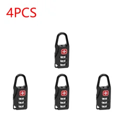 Anti-Theft Mini Combination Lock for Outdoor Backpack Accessories (4PCS)