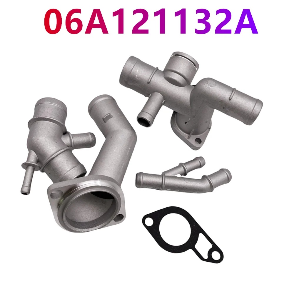 Flange Engine Cooling Kit Accessory Connection Connector Upgrade Kits Replacement 337 1.8T 06A121132A