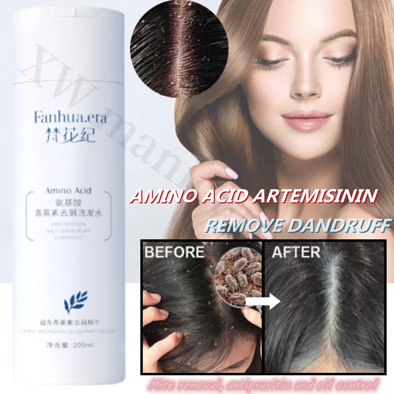 

Amino Acid Artemisinin Anti-dandruff Shampoo Anti-mite Anti-itch Oil Control Deep Cleansing and Refreshing Shampoo Cream 200ml