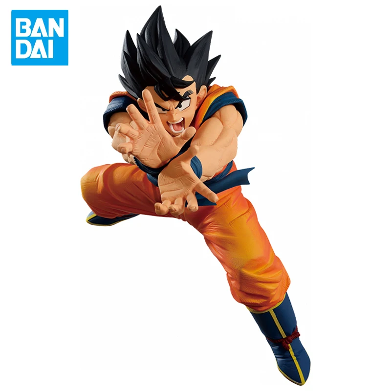 

BANDAI BANPRESTO Original Anime Dragon Ball Goku Black Hair Zenkai Solid PVC Model Action Toy Figures Christmas Gifts